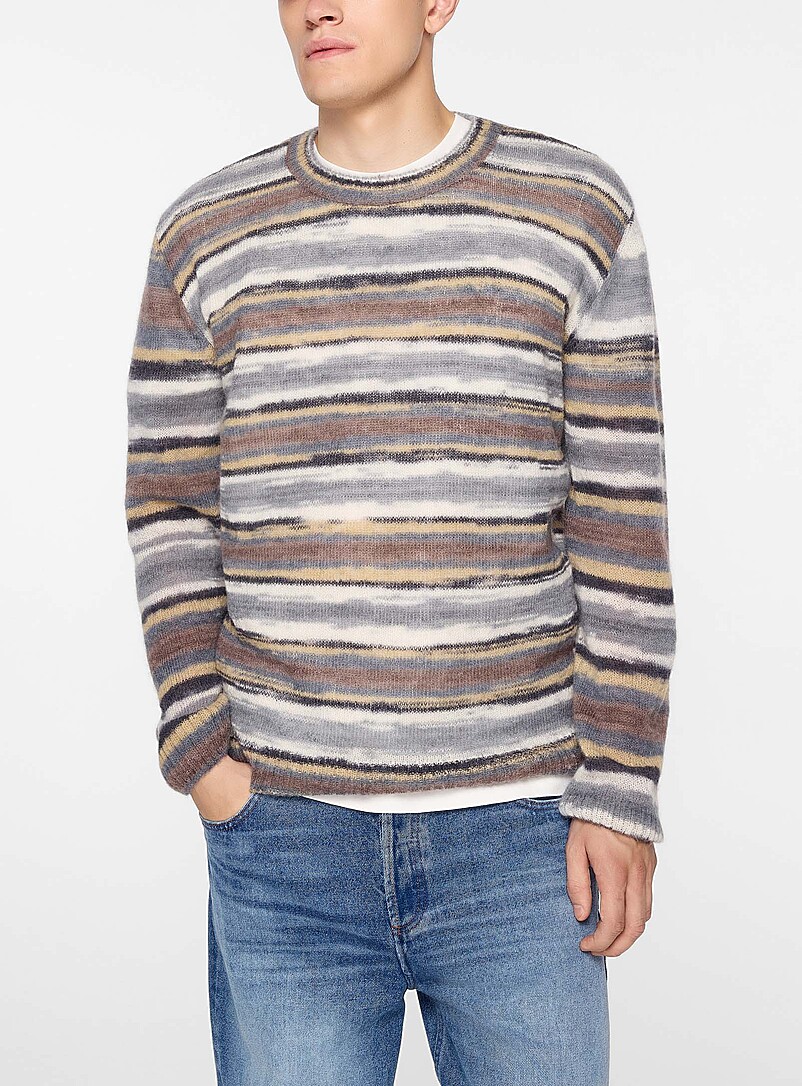 Hector uneven stripes sweater product image (primary)