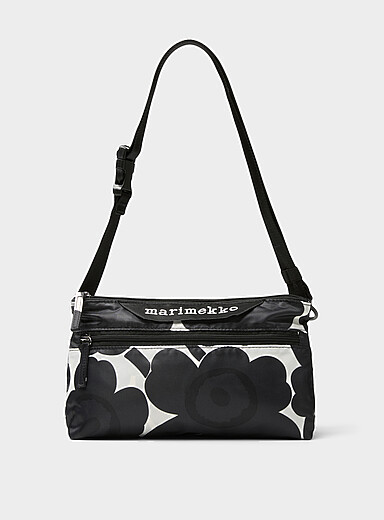 Le sac bandouli&egrave;re toile Neat Unikko noir