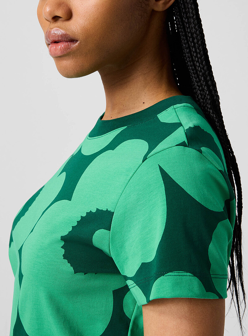 Heleys Unikko green T-shirt | Marimekko | | Simons