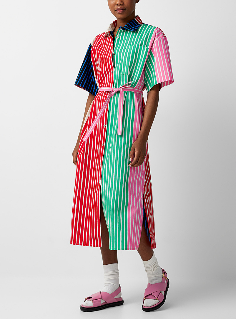 Marimekko: La robe chemise Jokapoika Assorti pour femme