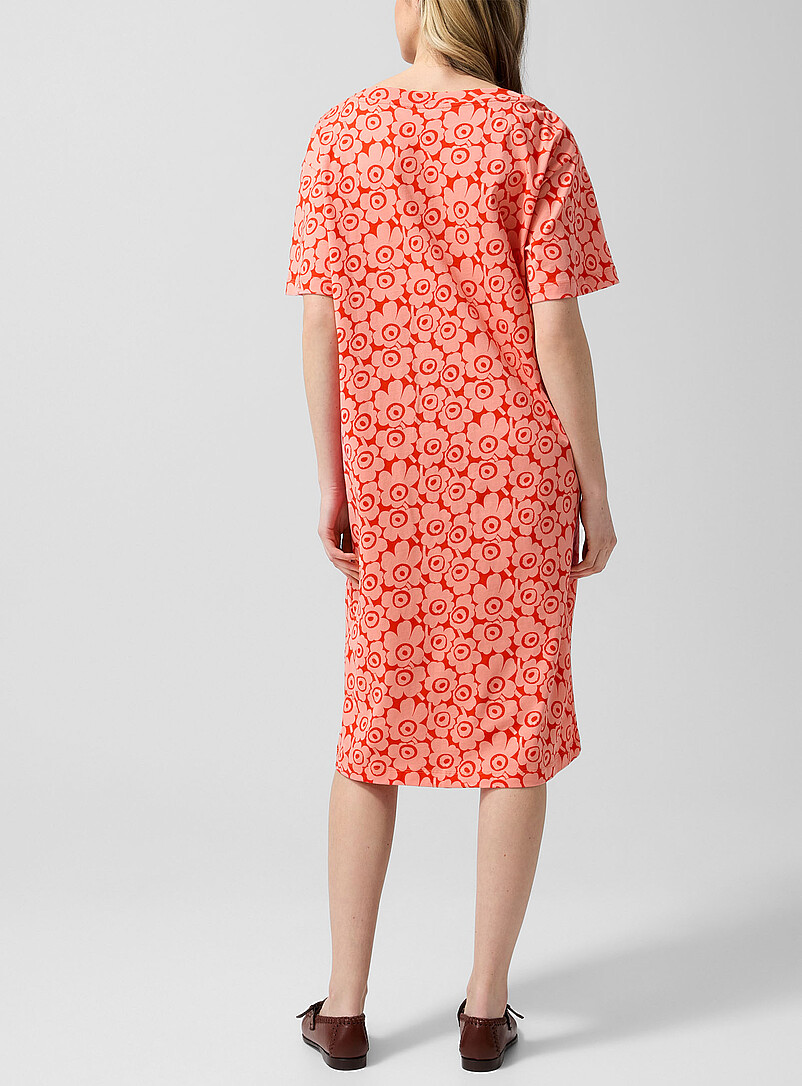 strapless open back dress Marimekko havaittu dress, pieni unikko main image 1