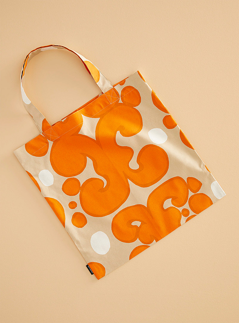 Marimekko Orange Keidas bag for women