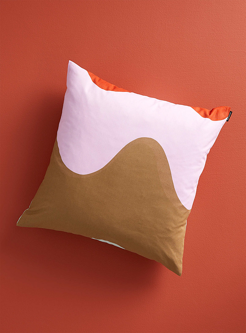 Marimekko Red Lokki cushion cover for women
