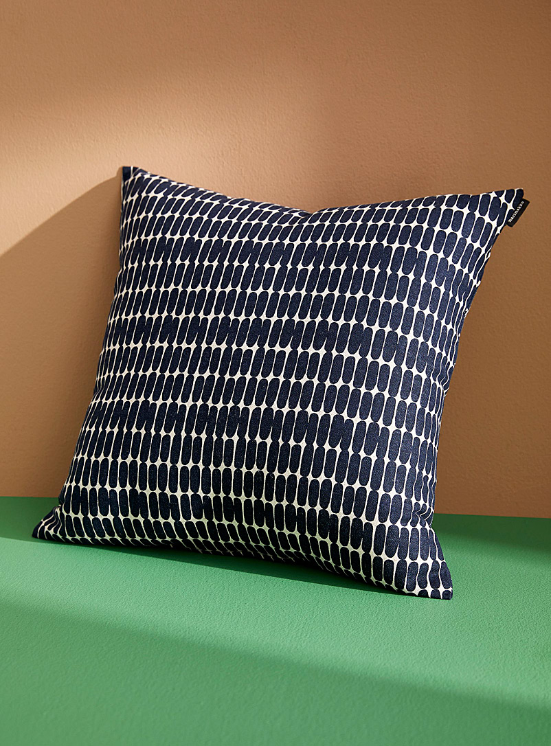 Marimekko Marine Blue Alku cushion cover for women