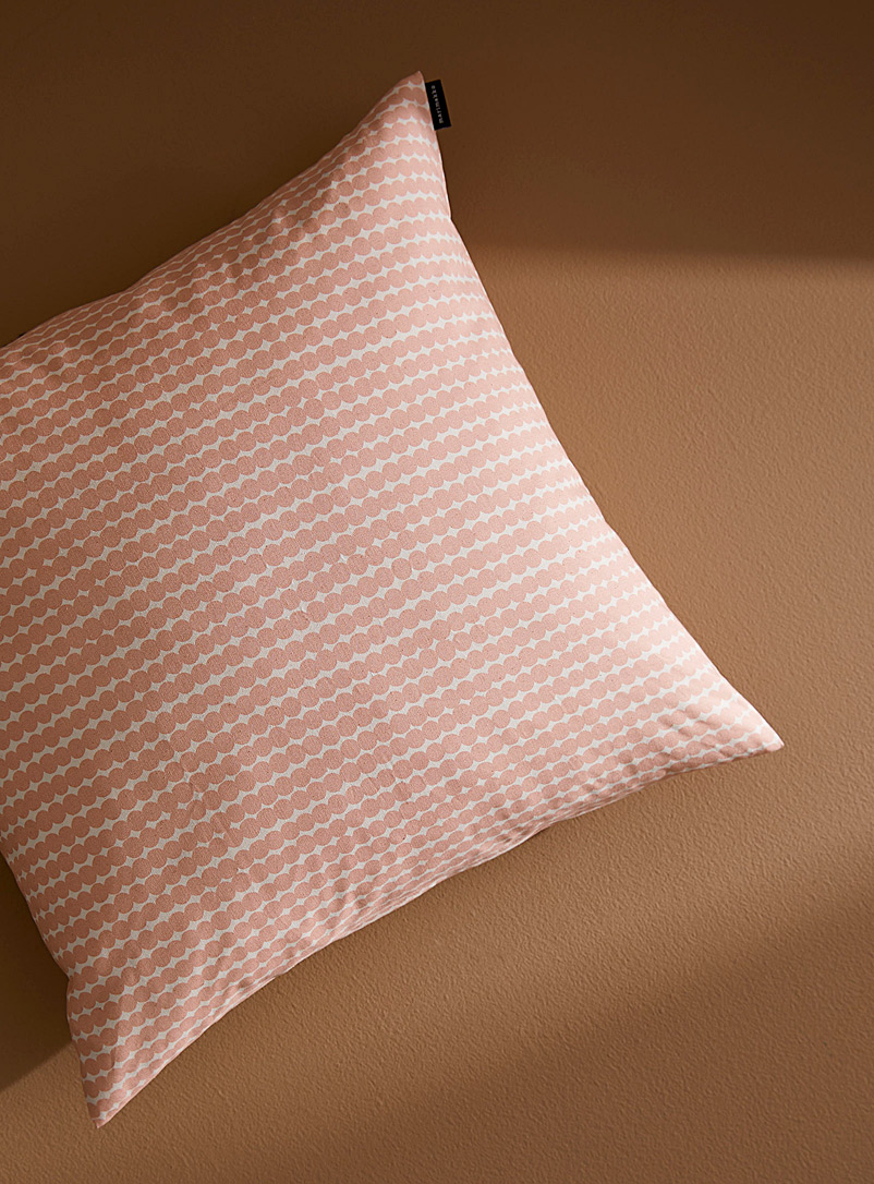 Marimekko Dusky Pink Räsymatto cushion cover for women
