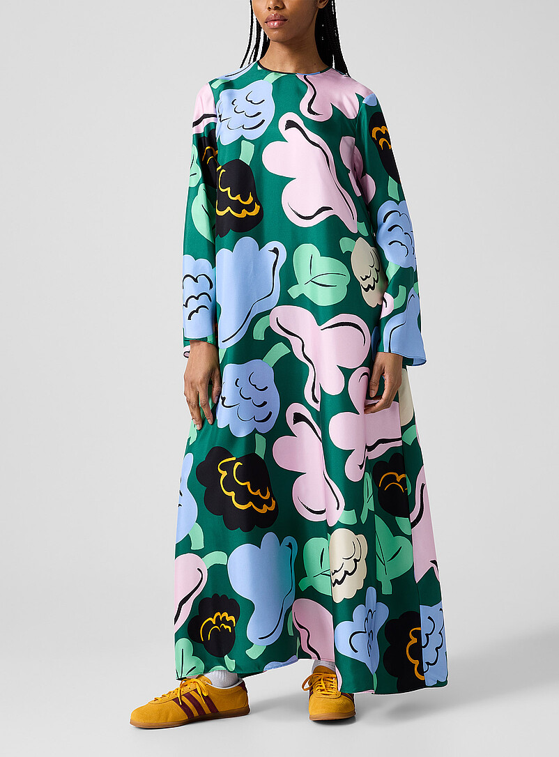 Kaunista Silk Maxi Dress