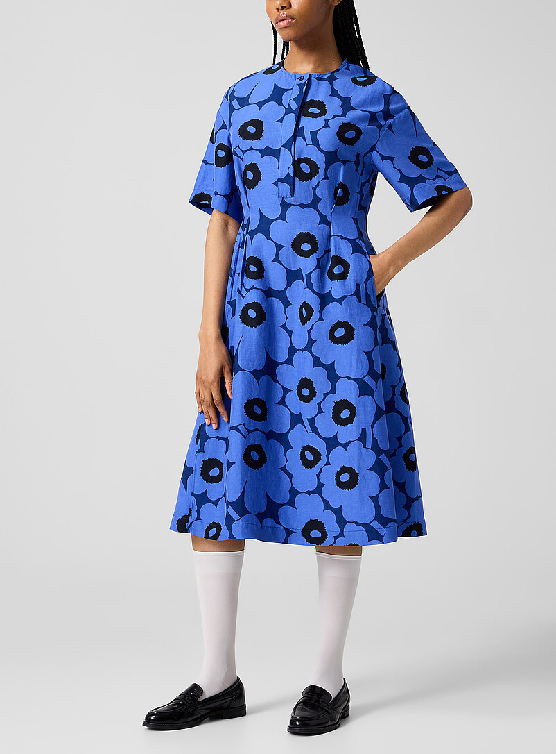 Taitavuus Unikko Poplin Dress