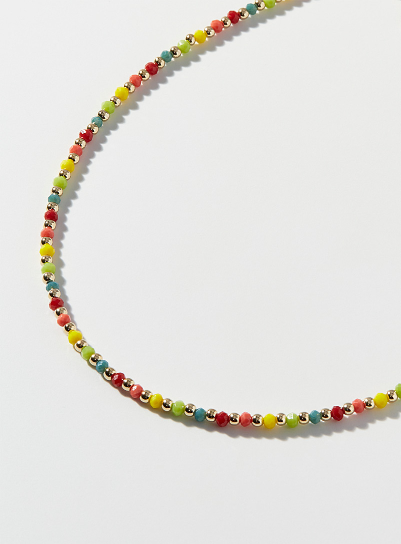Simons Assorted Brightly coloured necklace for women