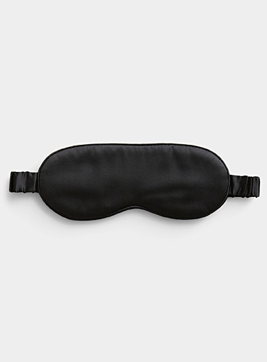 Solid pure silk mask