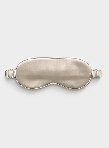 Solid pure silk mask