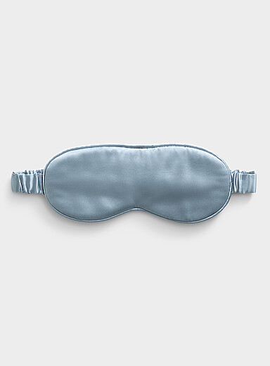 Solid pure silk mask