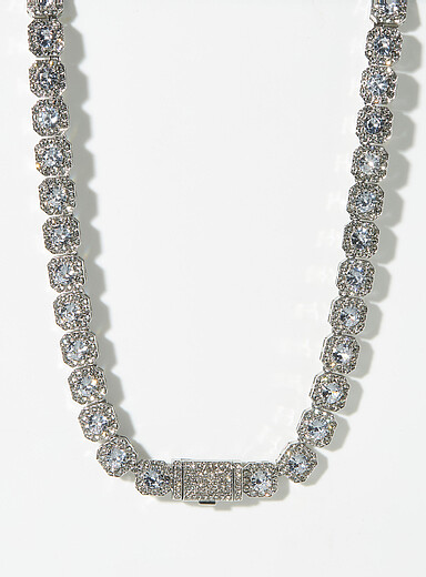 Opulent stone necklace