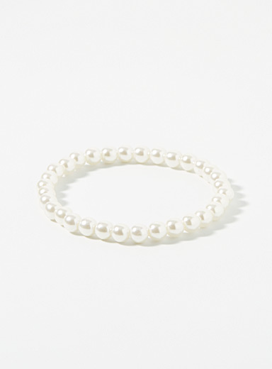 Pearly bead bracelet