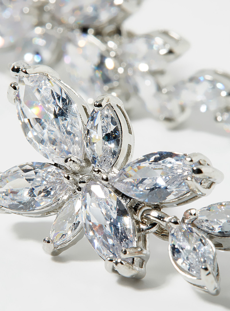Large crystal earrings product image 2