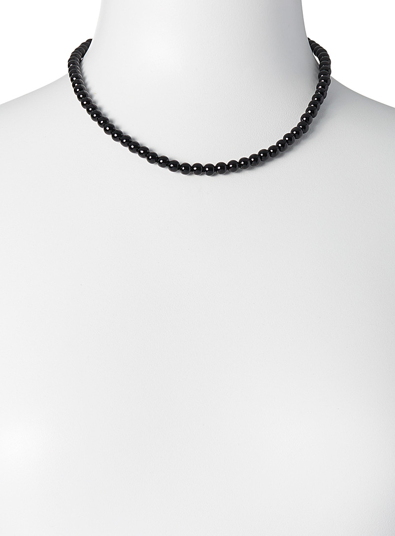 Round faux-pearl necklace product image 2