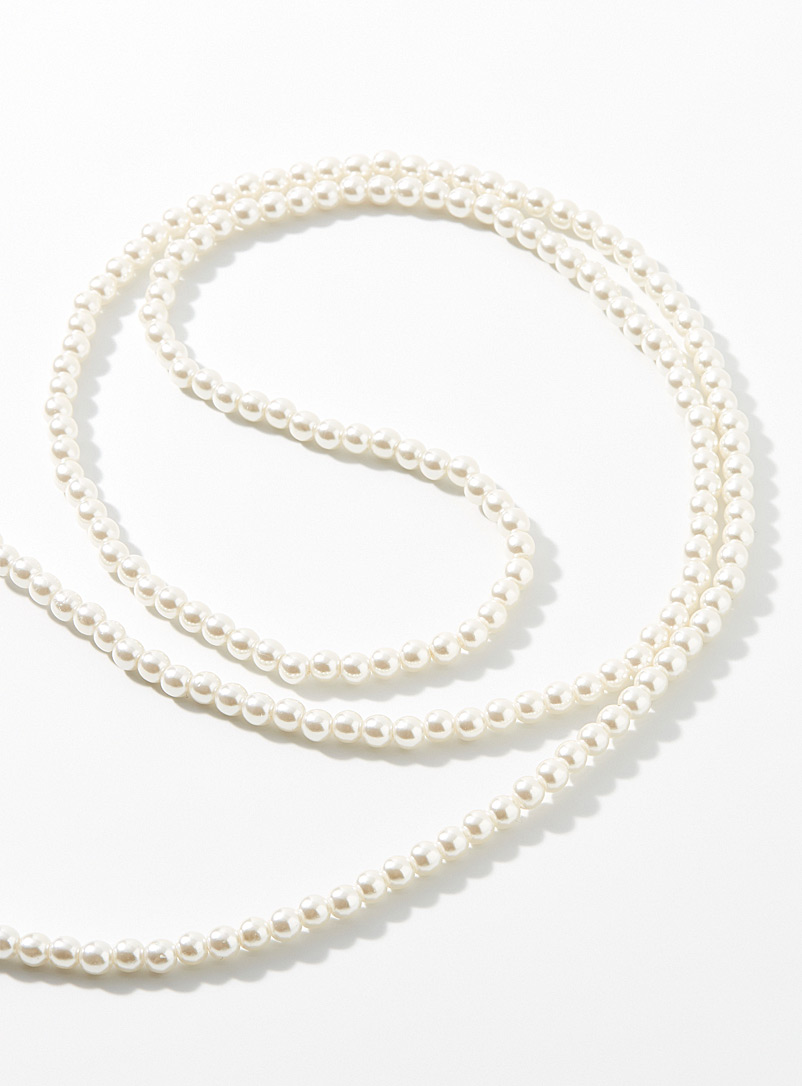 Wraparound pearl necklace product image 3