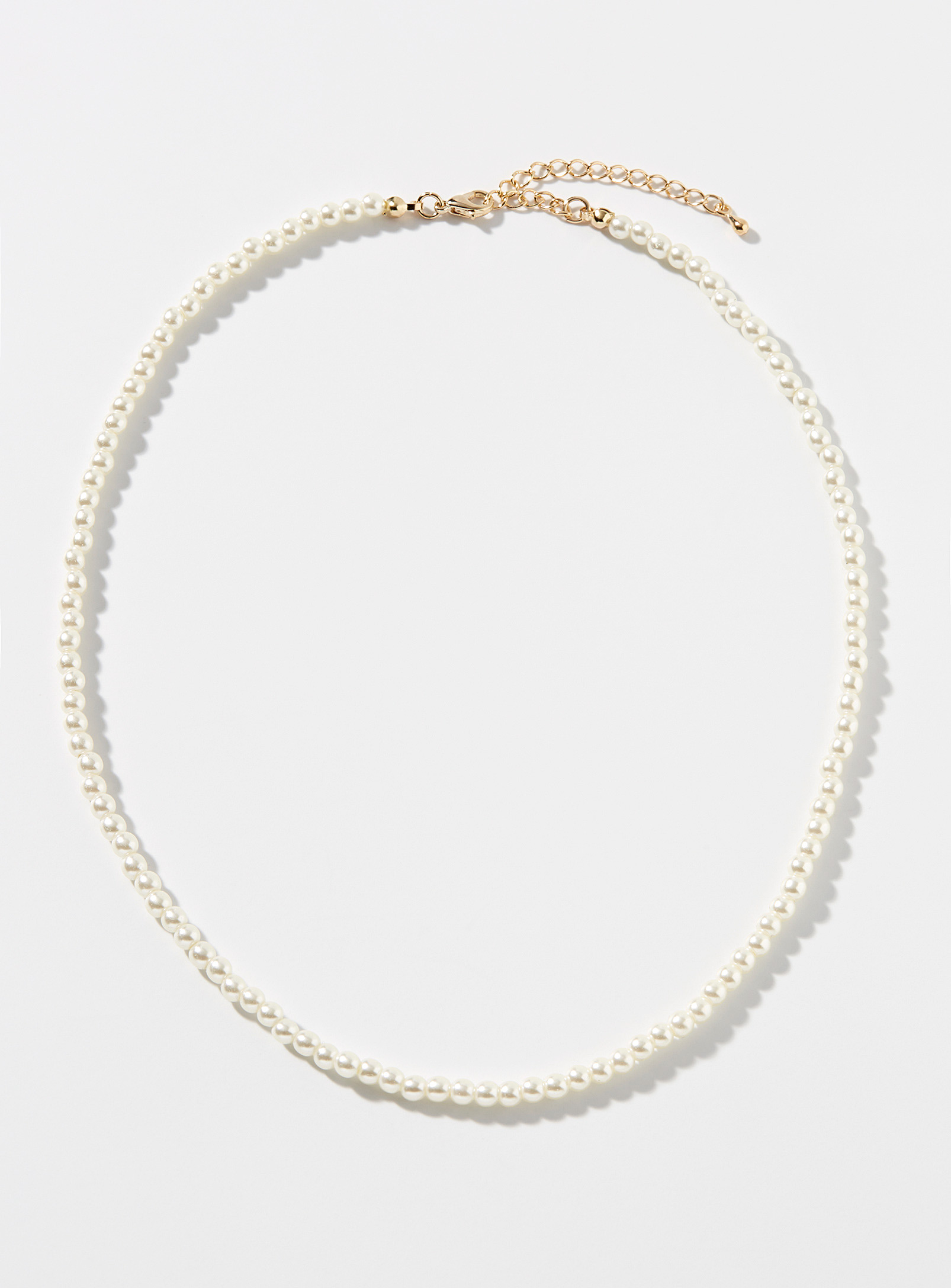 Simons - Women's Small pearly bead necklace