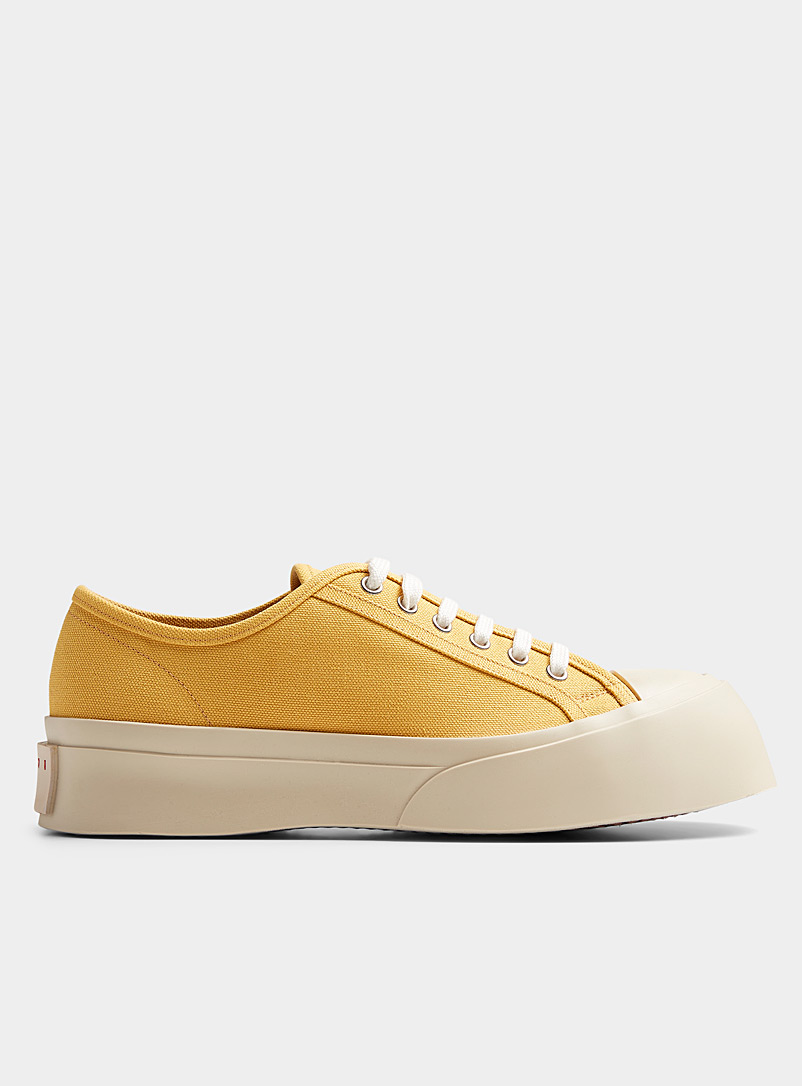 MARNI Golden Yellow Pablo sneakers Men for men