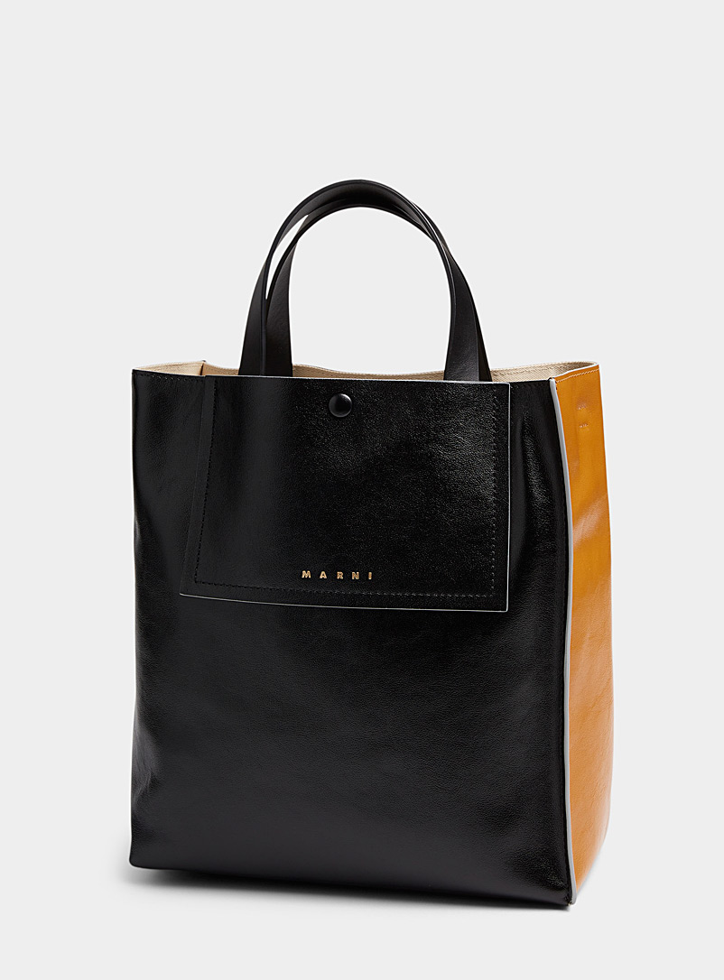 MARNI Black Museo soft bag for women