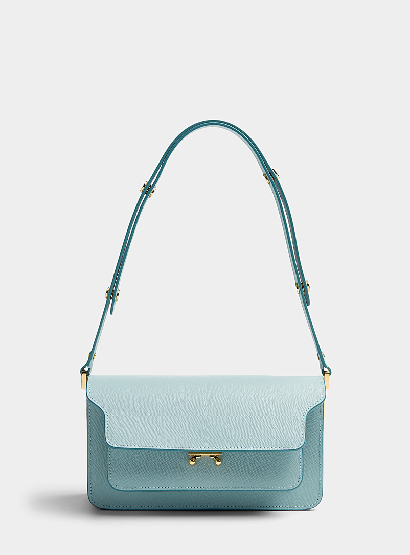 MARNI Baby Blue East West Trunk bag for women