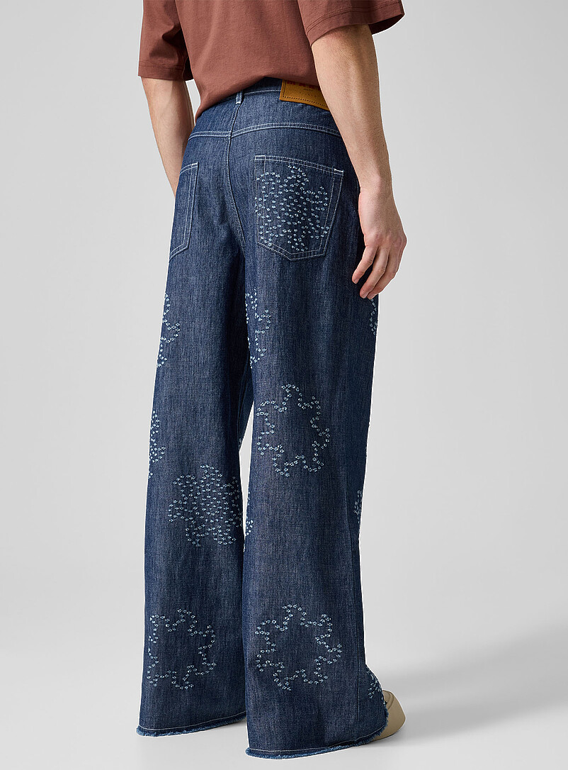 Holey suns loose chambray pant product image 3