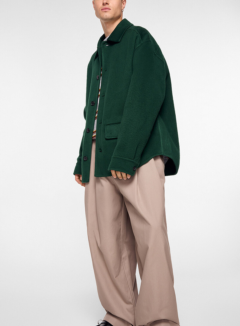 Wool And Cashmere Overshirt