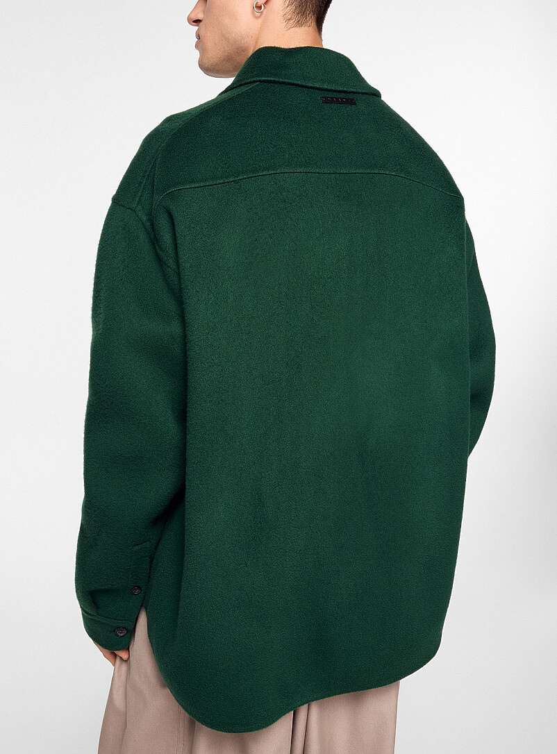 Wool and cashmere overshirt product image 3
