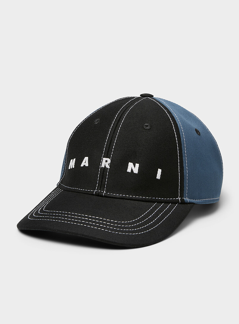 Embroidered Logo Two-Tone Cap