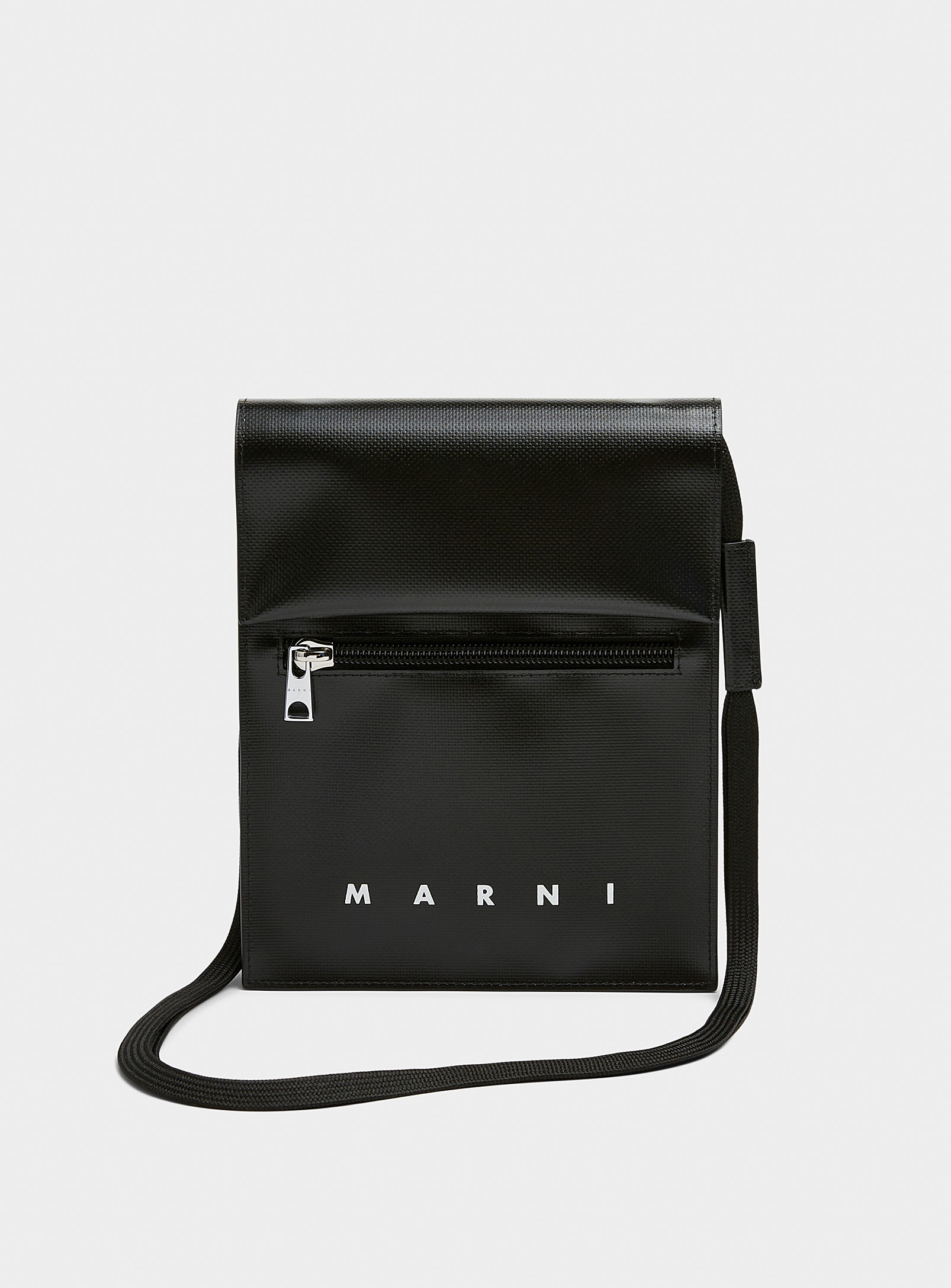 Marni Tribeca Cross-body Bag In Black