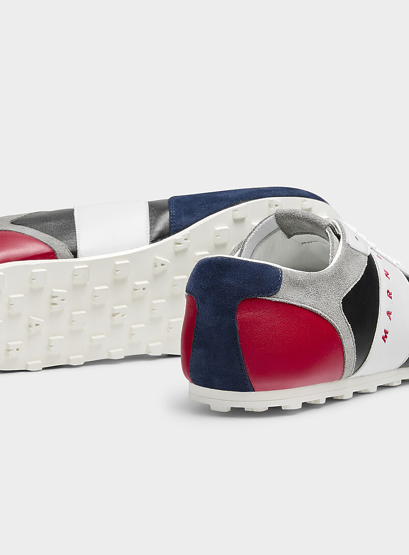 Colour-block low-profile sneakers Men product image 2