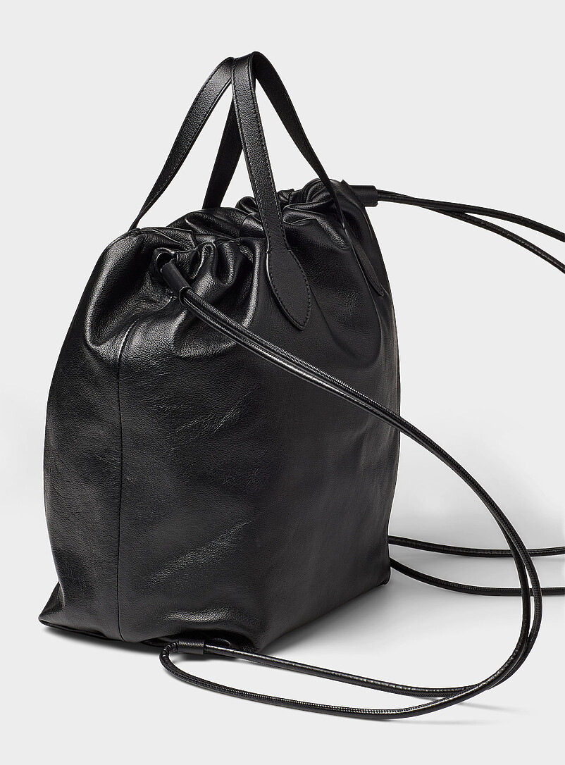 Scrunchie leather boho bag product image 2