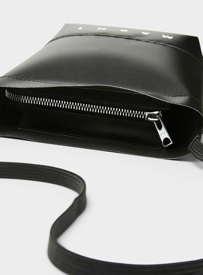 Small solid canvas bucket bag product image 3