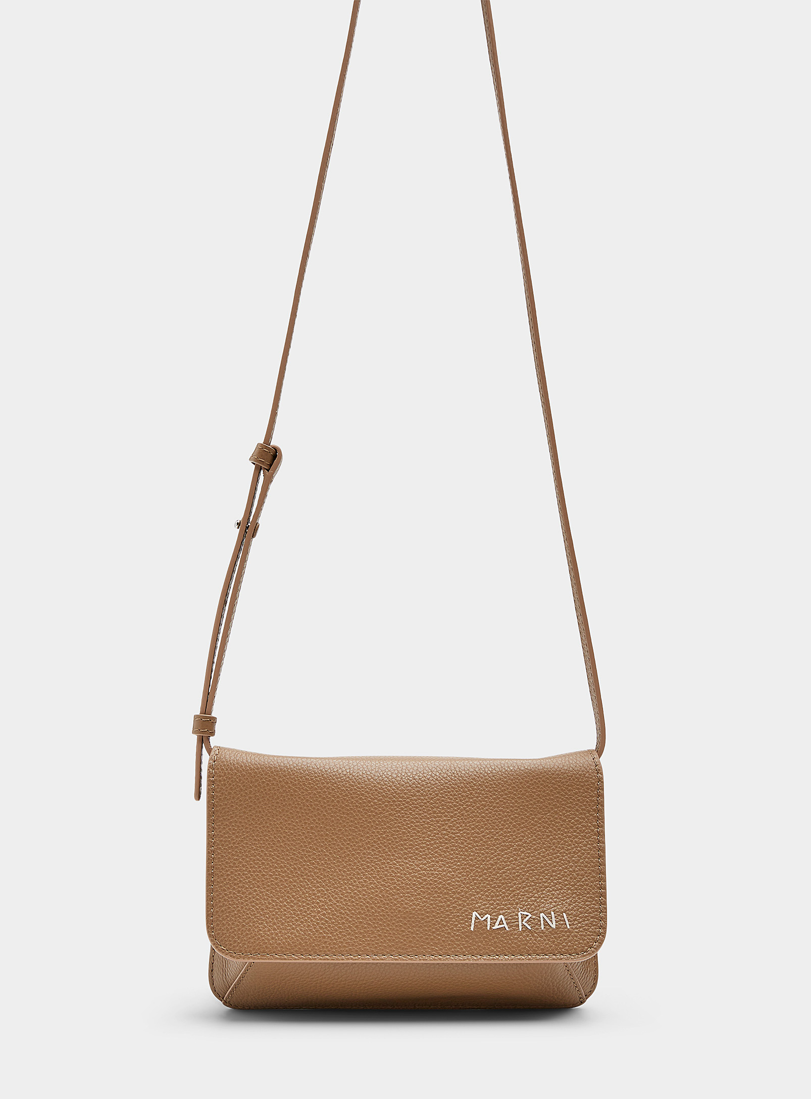 MARNI - Men's Small cross-body bag with flap