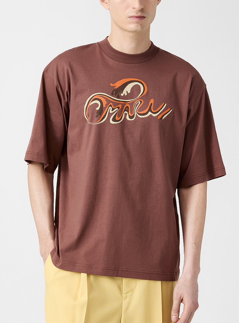 Signature Wave Boxy-Fit T-Shirt