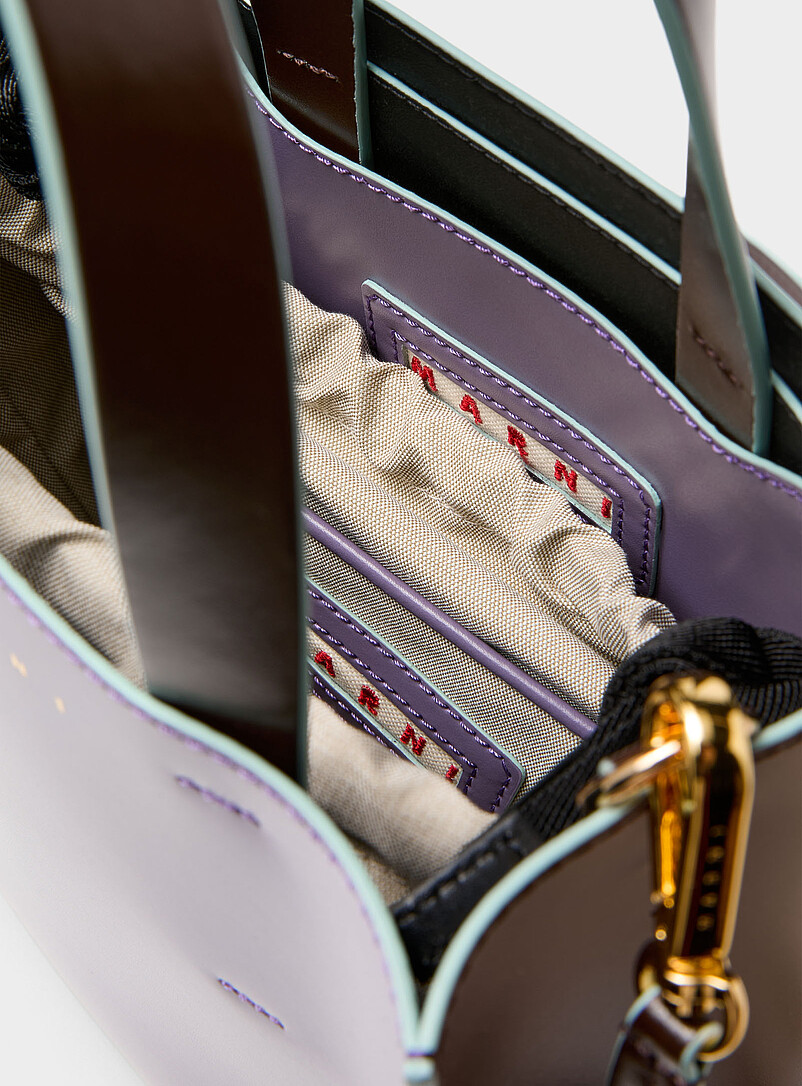 Museo small purple leather bag product image 3
