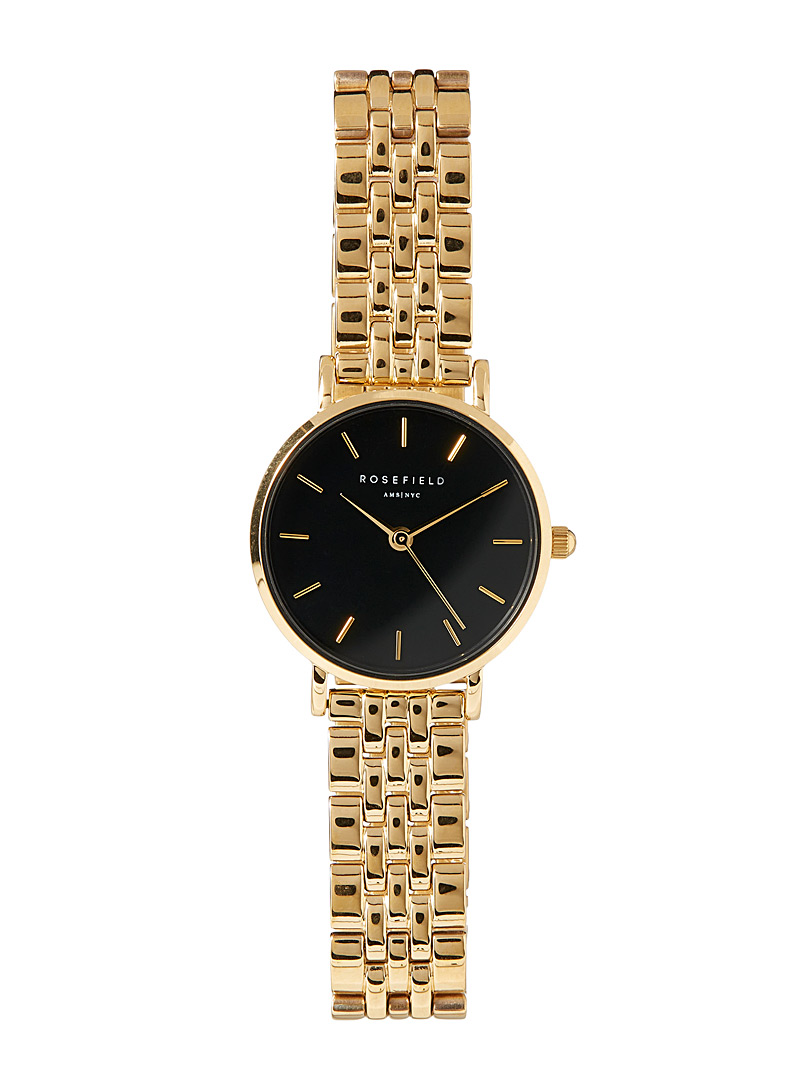 Rosefield Assorted Edith golden watch for women