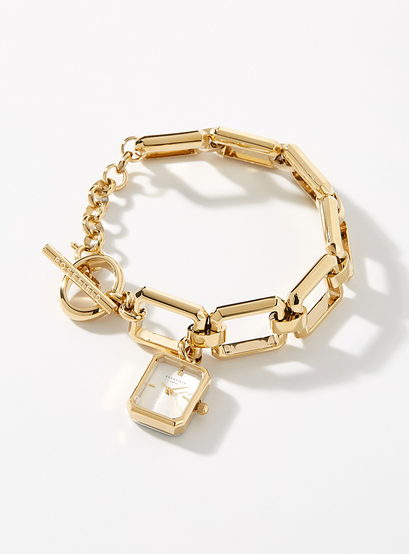 Rosefield Assorted Octagonal chain watch for women