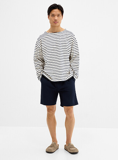 Le bermuda toile ripstop &agrave; plis