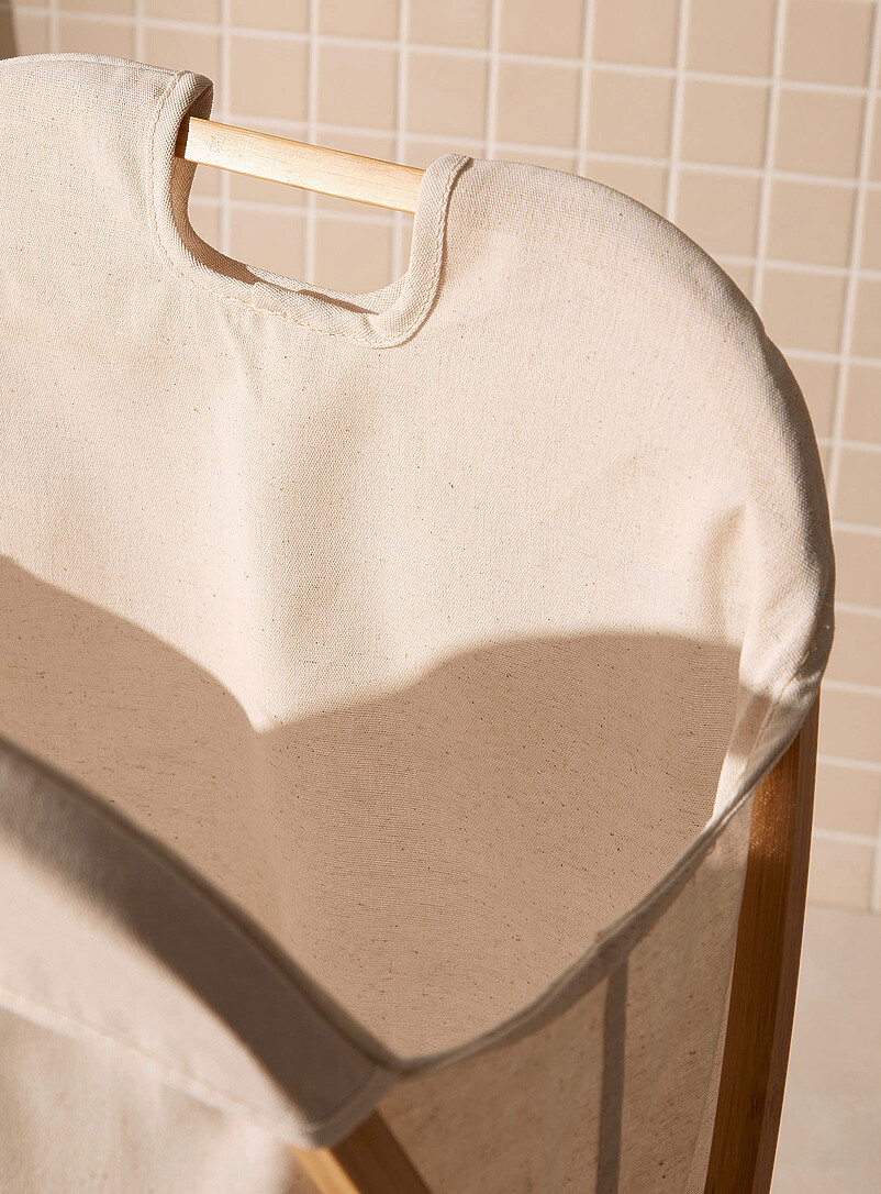 Bamboo laundry hamper product image 2