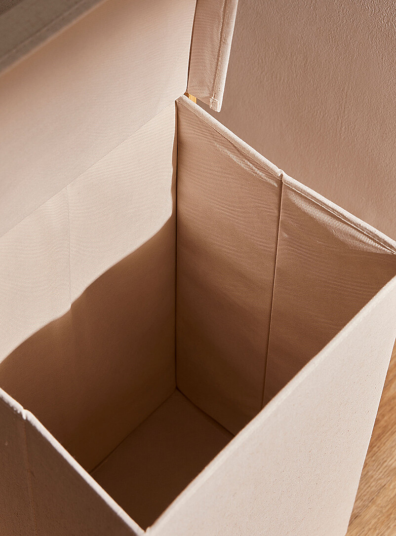 Double compartment laundry basket product image 3