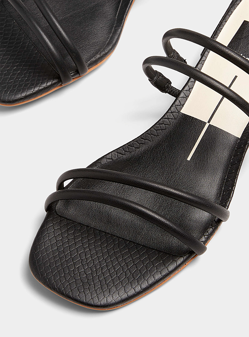 Dolce Vita Black Haize sandals for women