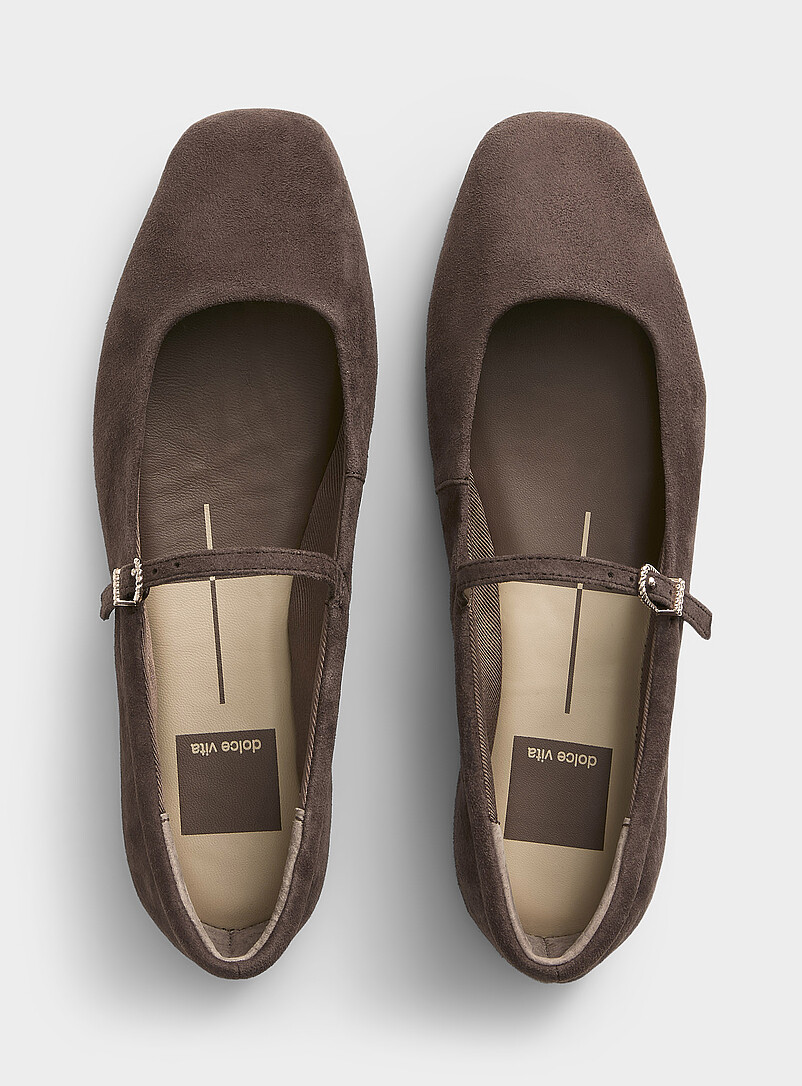Dolce Vita Black Reyes Mary Jane ballet flats Women for women