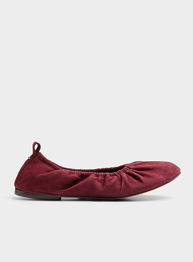 Conrad ruched ballet flats Women