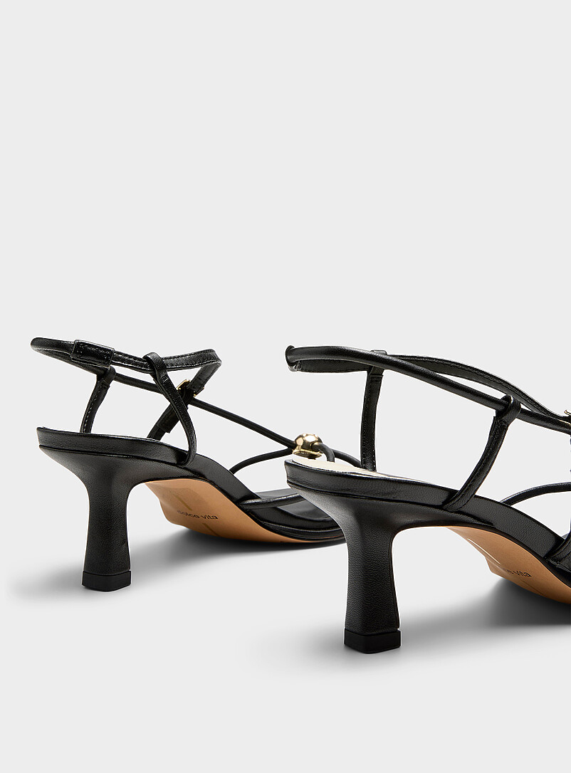 Mylee golden bead straps sandals product image 2