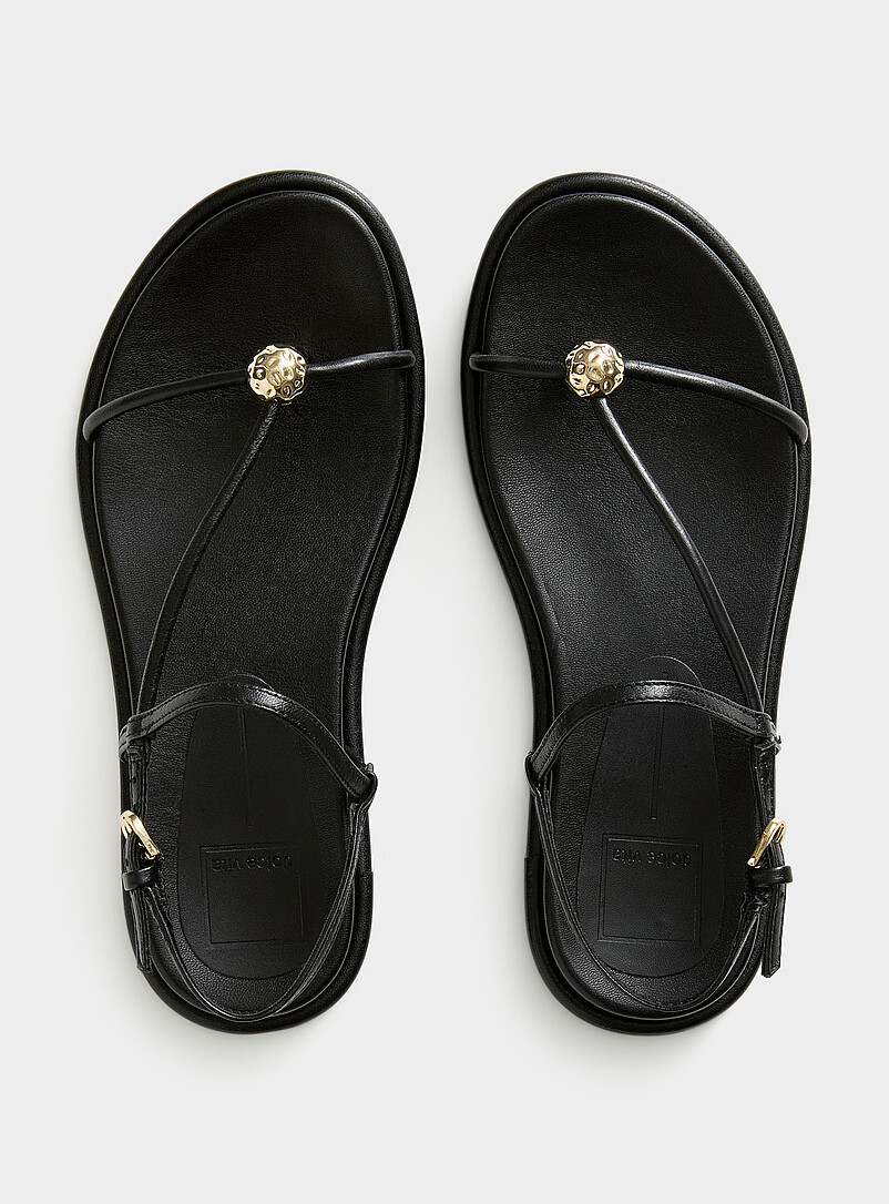 Deane gold bead straps sandals Women product image 2