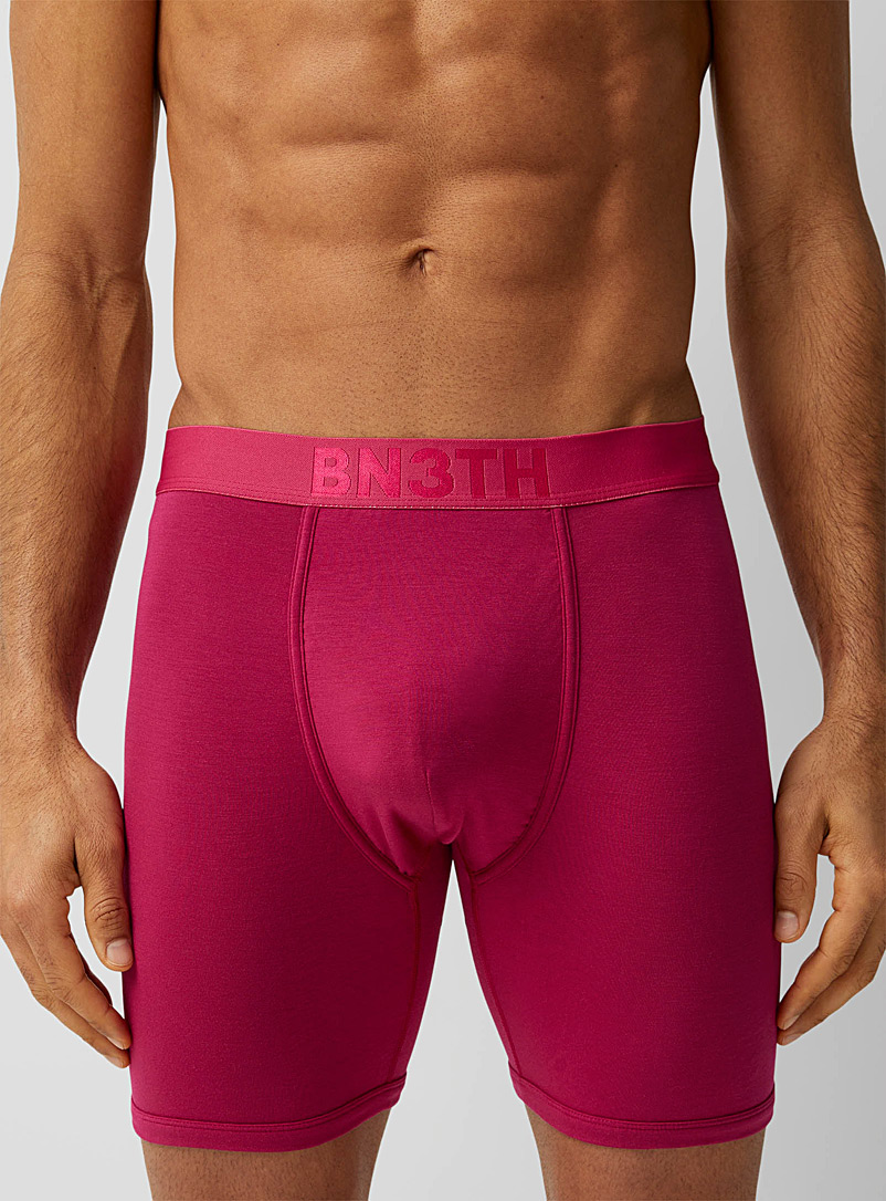 BN3TH Cherry Red Breathe solid boxer brief for men
