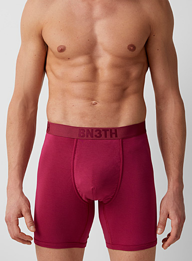 BN3TH Medium Pink Breathe solid boxer brief for men