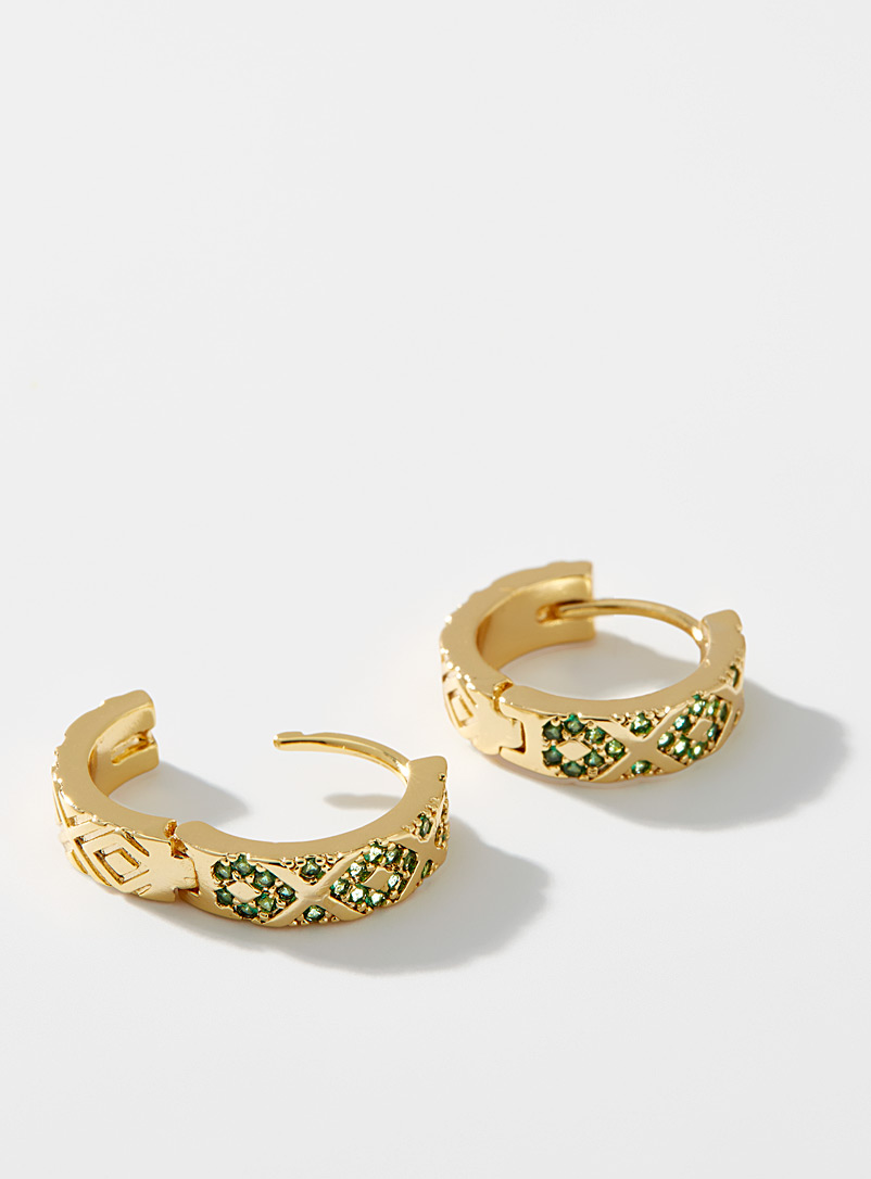Simons Assorted Golden earrings for women