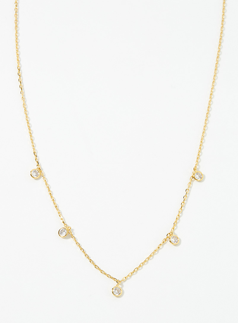 Simons Assorted Shimmery disc chain for women