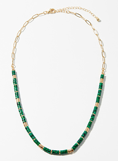 Collier Fantaisie Argenté Coloré En Route Jewelry - Neuf Sans Emballage - Bijou Français